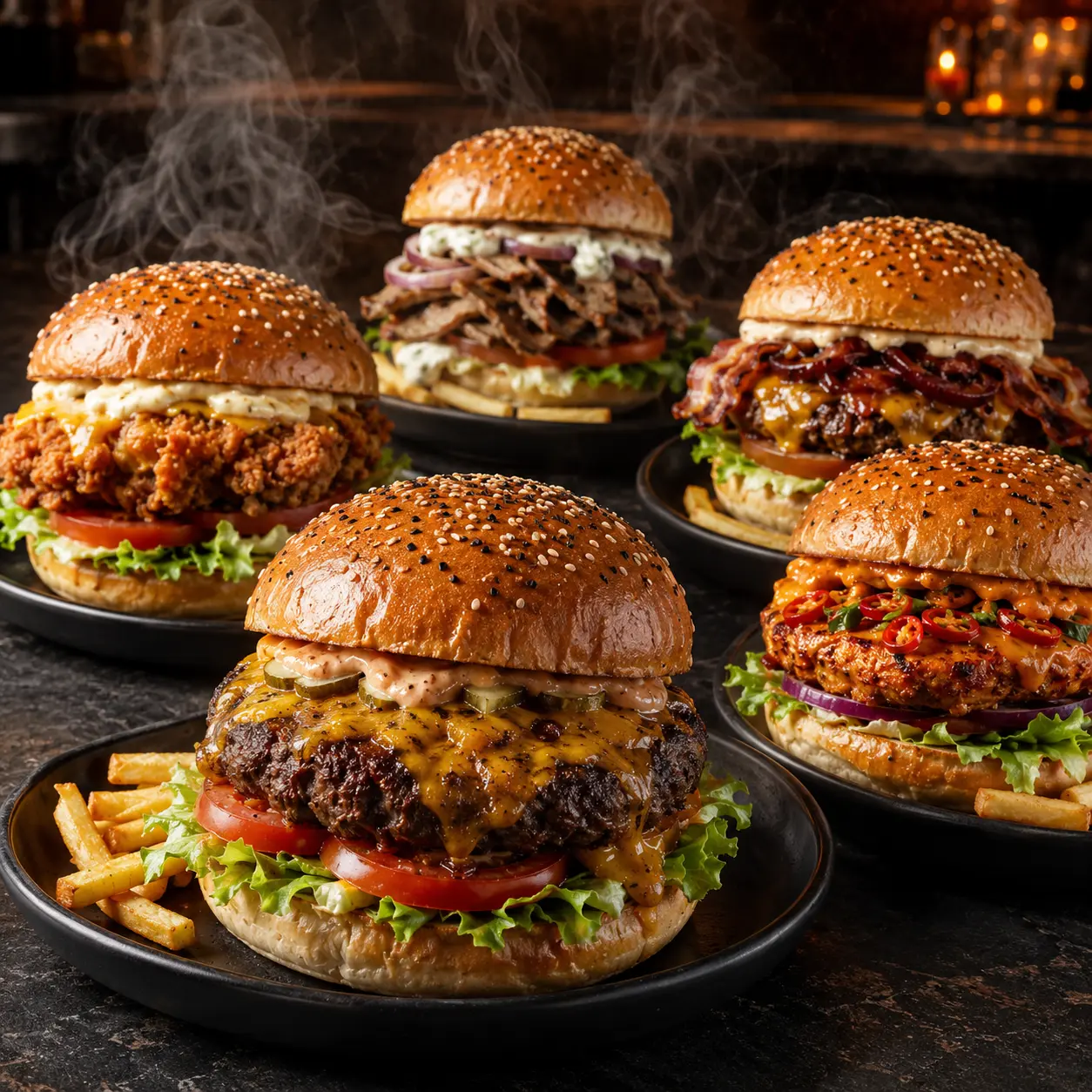 Burger bei Restaurant Neela